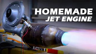 I Built a Homemade Electric Jet Engine from Scratch!