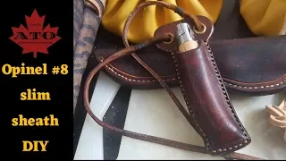 DIY Custom sheath for opinel #8 slim