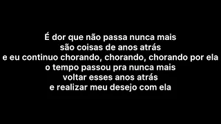 Ferrugem- É dor que não passa (Letra)