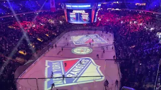 New York Rangers Starting Lineup Intro feat. Patrick Kane | Sec 304 | OTT vs NYR | Mar 2nd, 2023