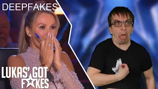 No Head SHOCKING MAGIC | Britain's Got Deepfake Talent / America's Got Deepfake Talent | #Parody