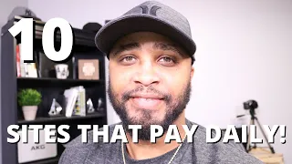 10 Websites That Will Pay You DAILY! (Easy Work from Home Jobs No Experience.)