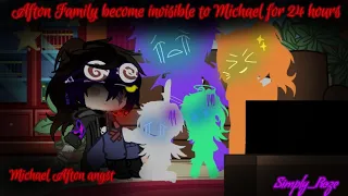 Afton's (+Henry) Become Invisible to Michael for 24 Hours | Angst | lazy ahh thumbnail | Simply_Roze