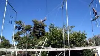 Gregolimano 2013 Holly Trapeze Circus Practice Catch