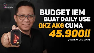 Budget IEM buat daily use,QKZ AK6 cuma Rp45.900!! (Unboxing&Review QKZ AK6 Hires Audio)-English sub