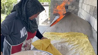 Yine Dayanamdım💯Konya'ya Gitmeden Önce Tek Başıma Tandır Ekmeği ve Biberli Ekmek Yaptım #tandırbread