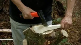 Carving a Spoon Using an Axe | Paul Sellers