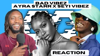 Ayra Starr - Bad Vibes ft. Seyi Vibez (Official Music Video) | UNIQUE REACTION