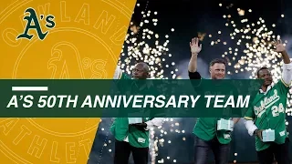 The Athletics celebrate 50 years in Oakland