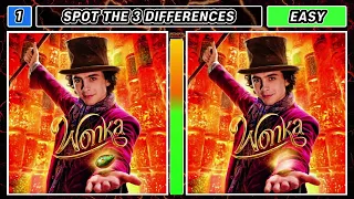 Wonka - Spot the differences #quiz #findthedifference