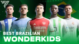 BEST BRAZILIAN WONDERKIDS & HIDDEN GEMS IN FC24 🇧🇷⭐