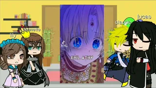 lovely princess react to evil athy(read description 👇)