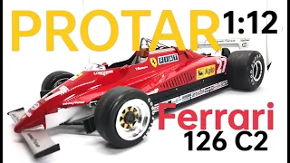 Ferrari 126 C2 1:12 Scale Model Kit