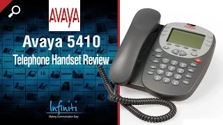 Avaya 5410 Telephone Handset Review [Infiniti Telecommunications]