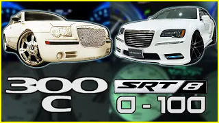 Chrysler 300C (0-100 KM/H) (0-60 MPH) ACCELERATION BATTLE