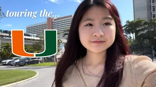 Touring the Miller School of Medicine | University of Miami 💚🧡