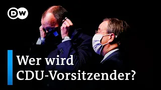 Online-Parteitag: Showdown um den CDU-Vorsitz | DW Nachrichten