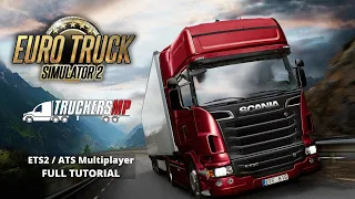 How to Install TruckersMP for ETS2 & ATS 2021 Tutorial in Hindi - Euro Truck Simulator 2 Multiplayer