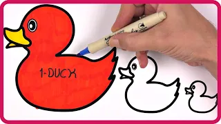 Duck Family Coloring Book / Akn Kids House