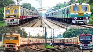 [6 in 1] All Types of emu local train of eastern Railway || Electric multiple unit