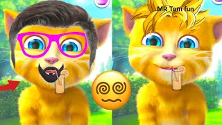 Talking Ginger 2 🌶️🍒🍓🍎🐒 || talking ginger funny videos || talking ginger cat || talking tom ||