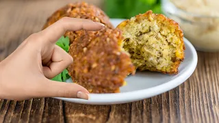 I MADE FALAFEL EASY WAY WITH TAHINI SAUCE