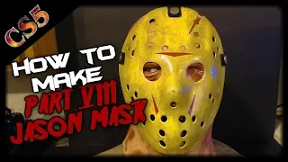 (DIY) How to Make a Part 8 Jason Mask (Jason takes Manhattan), Step by Step Tutorial