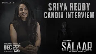Sriya Reddy Candid Interview | Salaar Cease Fire Grand Release On Dec 22nd | Hombale Films