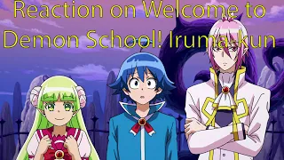 React on Welcome to Demon School! Iruma-kun Реакция на Ируму (Добро пожаловать в ад,Ирума)