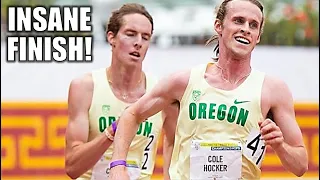 PURE INSANITY!! Cole Hocker STUNS CROWD At 2021 PAC-12 Championships!