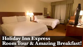 Holiday Inn Express Breakfast & Room Tour - Best Free Breakfast!