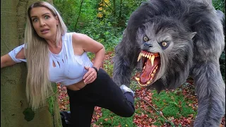 Chased By An Alpha Werewolf!! Short Movie