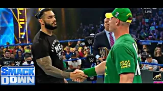 Roman reigns & John Cena Face To Face Promo || Smackdown 20 August 2021 ||