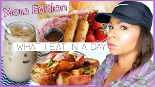 WHAT I EAT IN A DAY | NOT HEALTHY + NON-VEGAN | REAL LIFE MEALS OF A STAY AT HOME MOM