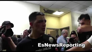 Brandon Rios after Pacquiao fight | esnews classics boxing