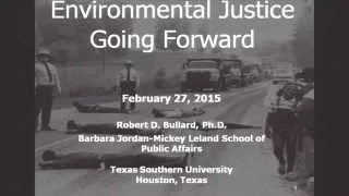 Dr. Robert D. Bullard, Keynote Presentation Excerpts