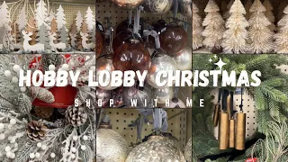 ALL OF CHRISTMAS @ HOBBY LOBBY | ENTIRE STORE | FULL CHRISTMAS DECOR | STORE WALKTHROUGH #christmas