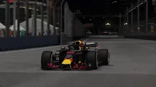 F1 2018 - Hot Lap Around Marina Bay Street Circuit, Singapore GP-