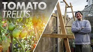 How to build an Easy and Cheap Tomato Trellis