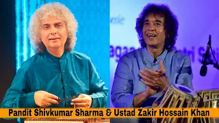 Pandit Shivkumar Sharma and Ustad Zakir Hossain Khan| Indian Classical Music | Swara Samrat Festival