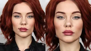 Black Widow / Natasha Romanoff Makeup Transformation