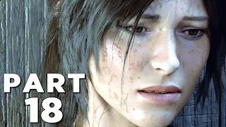 SHADOW OF THE TOMB RAIDER Gameplay Part 18 - Landslide (PS4 PRO)
