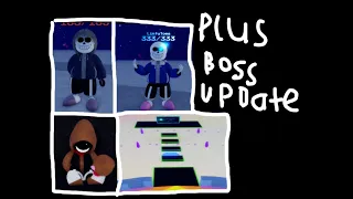 showcasing all New updates in Sans funny boss rush