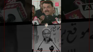 AIMIM chief Asaduddin Owaisi vs Devendra Fadnavis' on 'Aurangzeb ki aulad' jibe