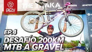 Rodando 200km con una bici convertida de MTB a Gravel | Episodio 4
