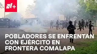 Enfrentamiento en Comalapa, Chiapas; pobladores agreden a militares - En Punto