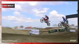 Vialle vs Geerts story | MX2 Race 2 - BitCi MXGP of Turkiye #motocross