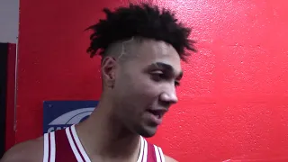 Indiana basketball Trayce Jackson-Davis after IU's 112-110 double overtime loss at Syracuse