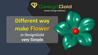 Different way a make Flower in DesignGold | Rhino 3D | Matrix | Gem setting | zbrush |