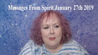 Messages From Spirit January 27th 2019 Colette Clairvoyant